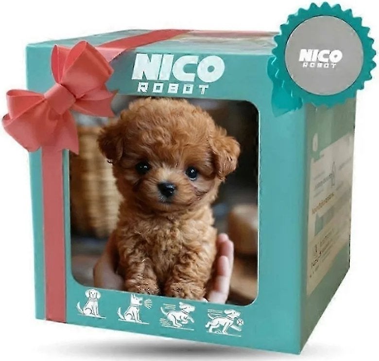 Nieuwe schattige pluche robotpuppy (2), Overige karakters, Nieuw, Klein (minder dan 20 cm), Interactief