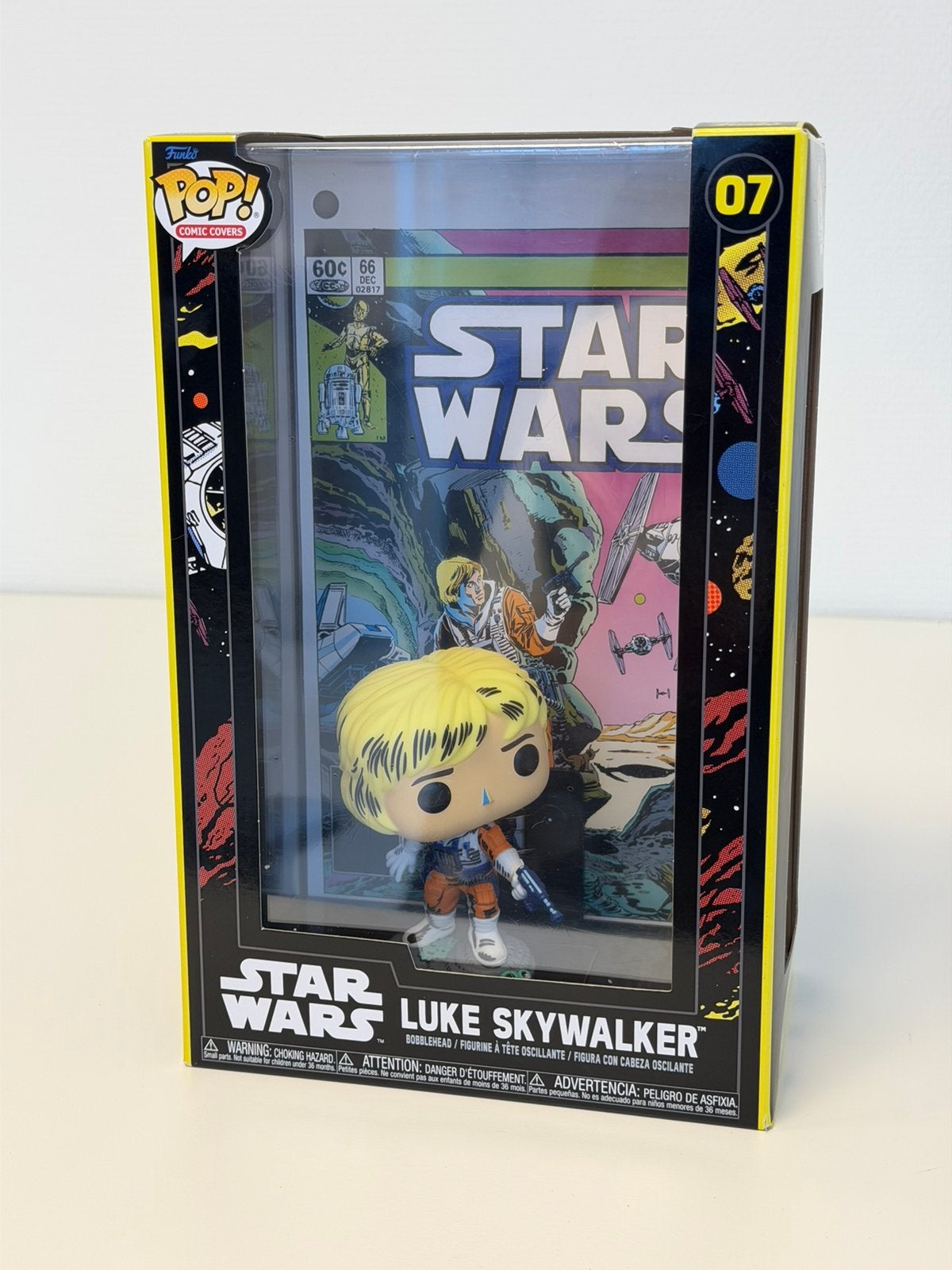 Funko Pop ! Couvertures bandes Star Wars Luke Skywalker #07, Collections, Enlèvement ou Envoi, Neuf
