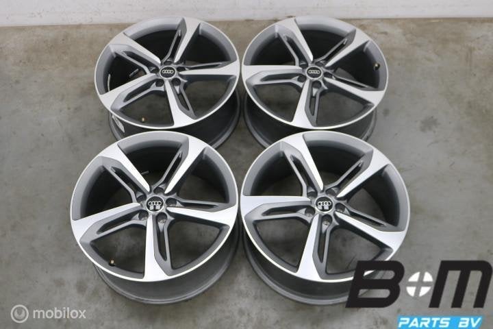 ORIGINEEL! 21 inch Blade velgen Audi RS7 - A7! 4G8601025AN, Véhicule de tourisme, 21 pouces, Utilisé, Jante(s)