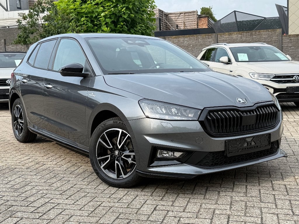 Skoda Fabia 1.0 Tsi 116PK DSG Monte Carlo "Camera/ACC", Autos, Argent ou Gris, Achat, Entreprise, Noir
