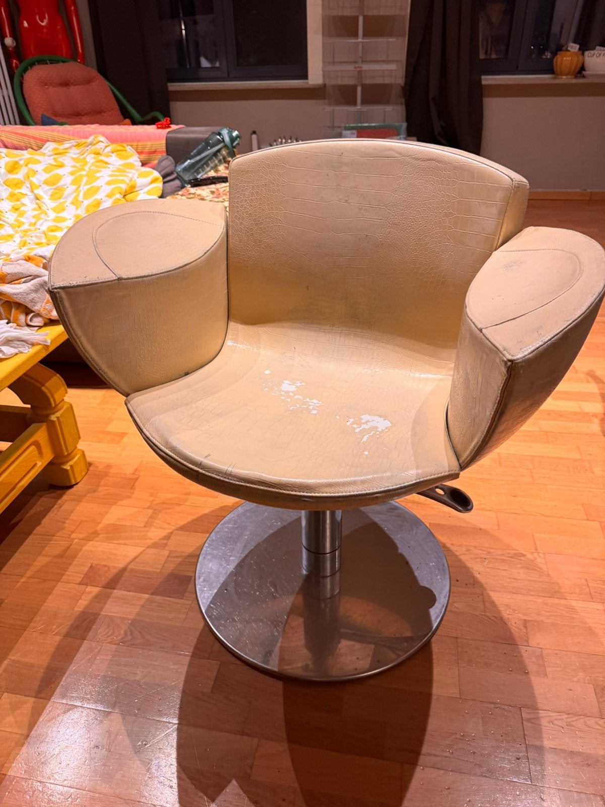 Retro kappersstoel, Antiek en Kunst, Ophalen