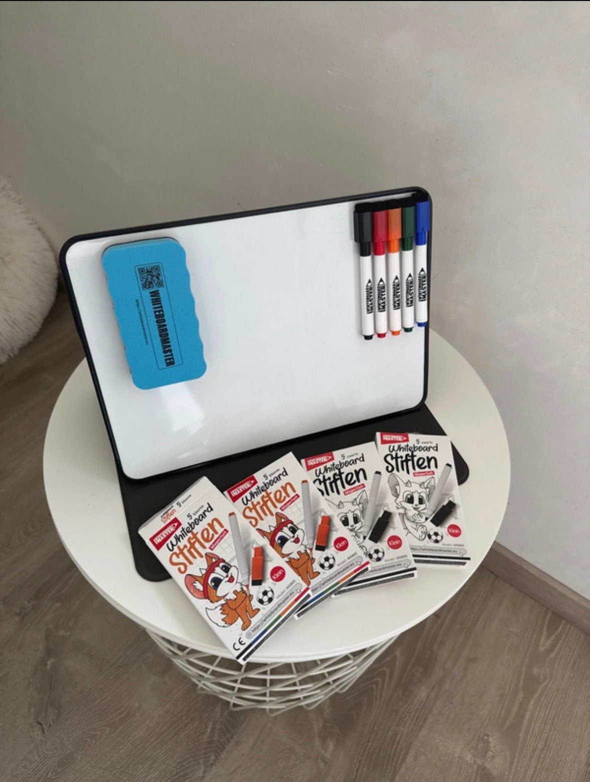 Whiteboard incl 20 stiften, Diversen, Schoolborden, Ophalen, Nieuw, Whiteboard