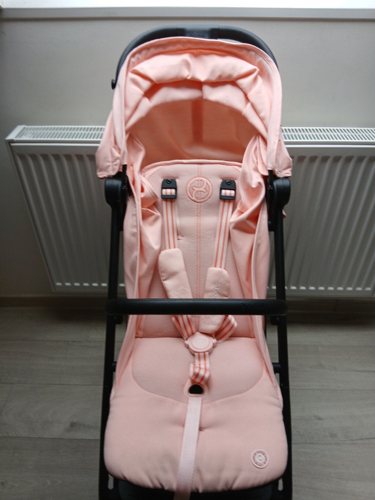 poussette cybex beezy rose clair, Enfants & Bébés, Enlèvement, Utilisé, Autres marques, Dossier réglable