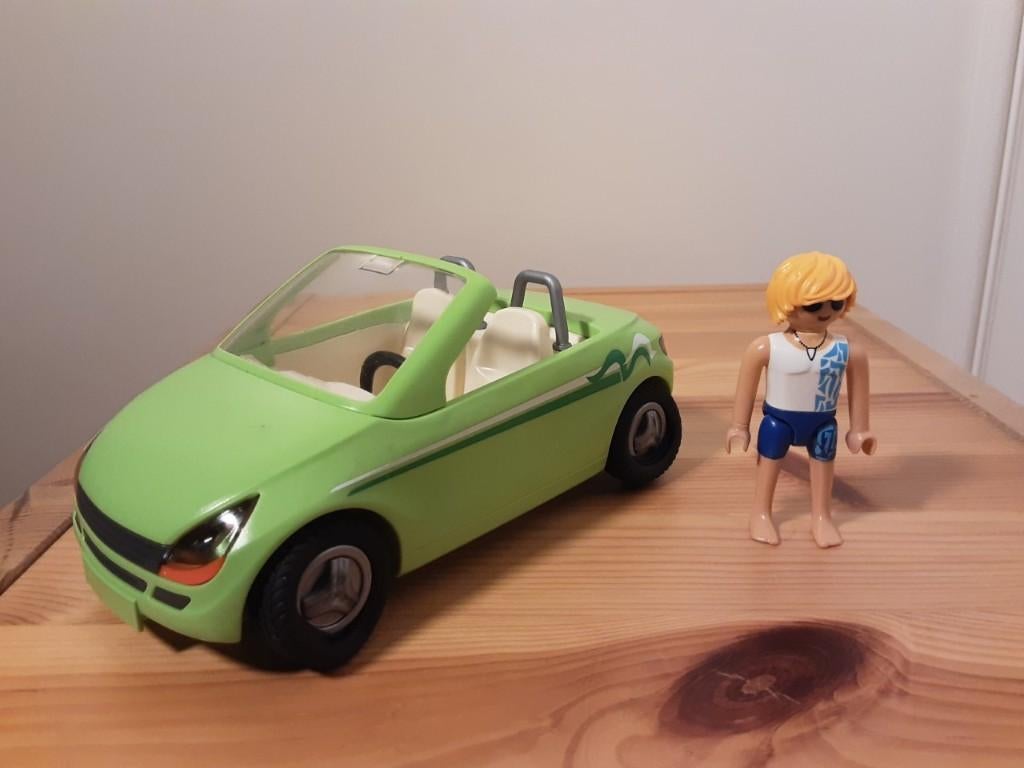 Mobile de plage vert Playmobil, Enlèvement ou Envoi, Comme neuf, Ensemble complet