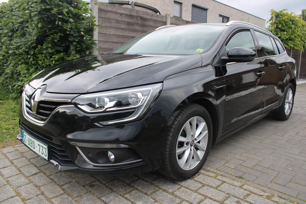 RENAULT MEGANE 1.3 TCE BENZINE | AUTOMATIC | GARANTIE, Auto's, Automaat, Stof, Zwart, Break