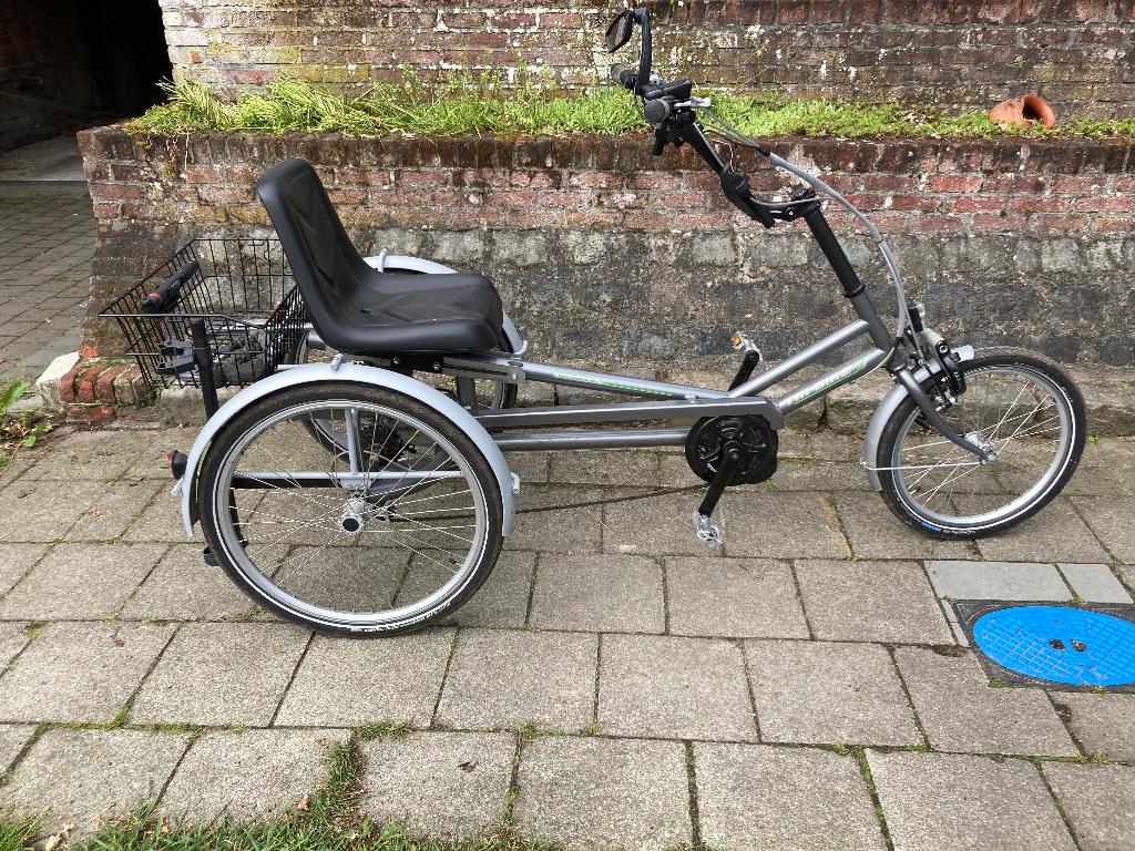 Tri bike electrisch ondersteuning, Fietsen en Brommers, Ophalen, Zo goed als nieuw, Schijfrem, Tri Bike