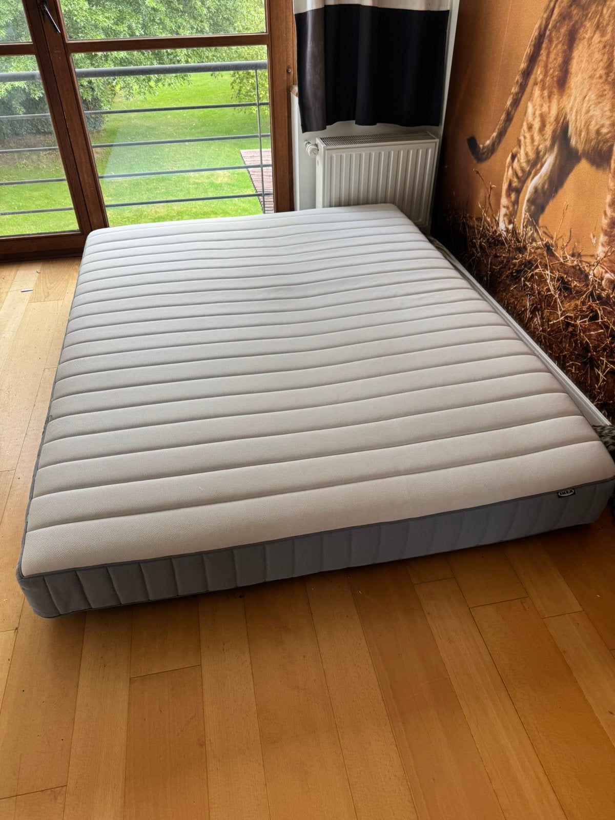 Matelas double 160  200 cm – Valévåg IKEA, Comme neuf, Enlèvement, Sommier, 200 cm