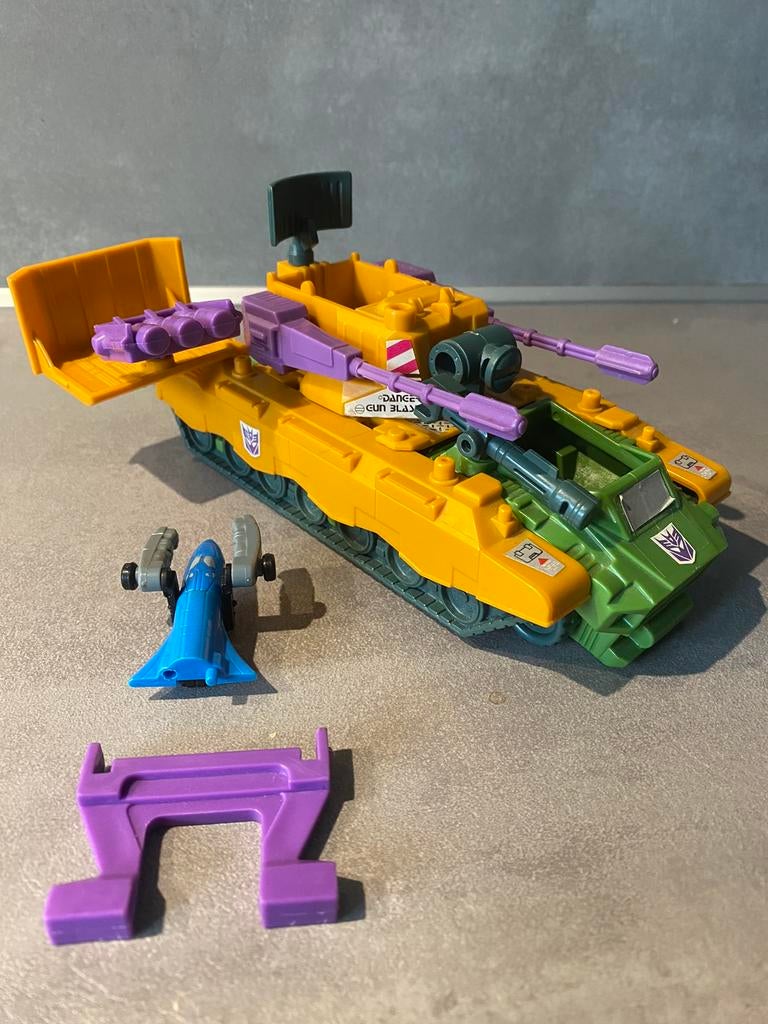 Transformers G1 : Base antiaérienne Micromasters 1989 Hasbro, Collections, G1, Enlèvement ou Envoi, Utilisé