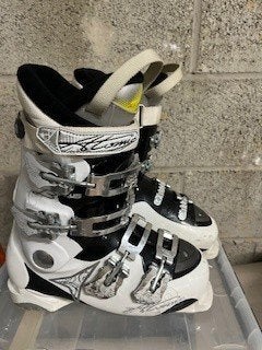 Atomic 24.5 - 294 mm witte skischoenen, Gebruikt, Schoenen, Ophalen of Verzenden, Atomic