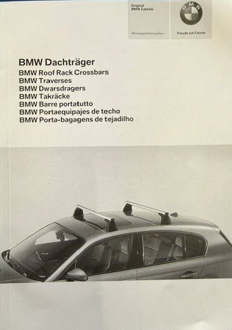 Originele BMW dakdragers — 5-serie GT (F07), Ophalen, Gebruikt