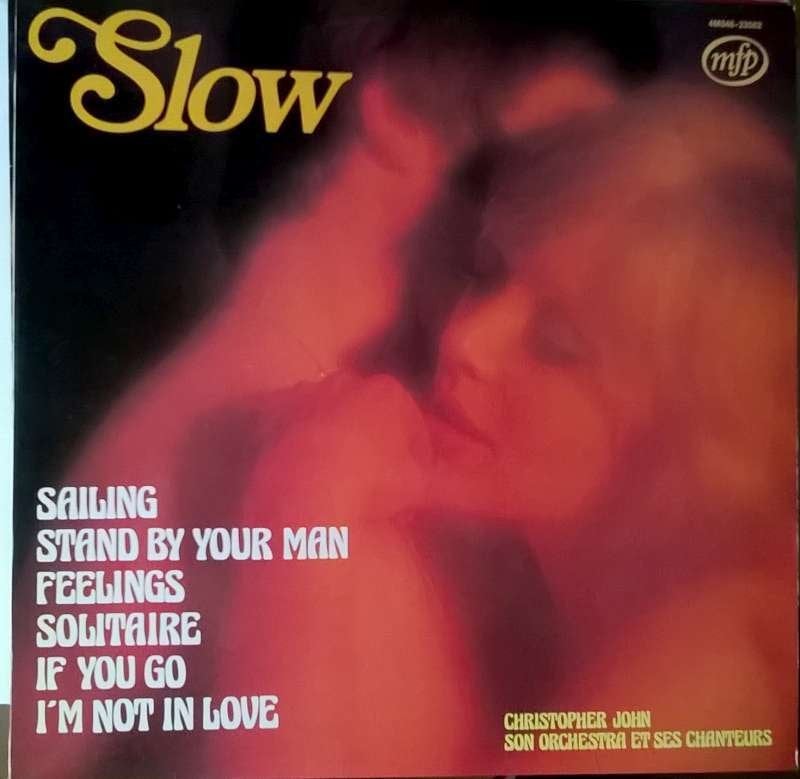LP Slow Christopher John, Son Orchestra Et Ses Chanteurs, Cd's en Dvd's, Vinyl | Verzamelalbums, LP, Beschermende buitenhoes, Ophalen of Verzenden
