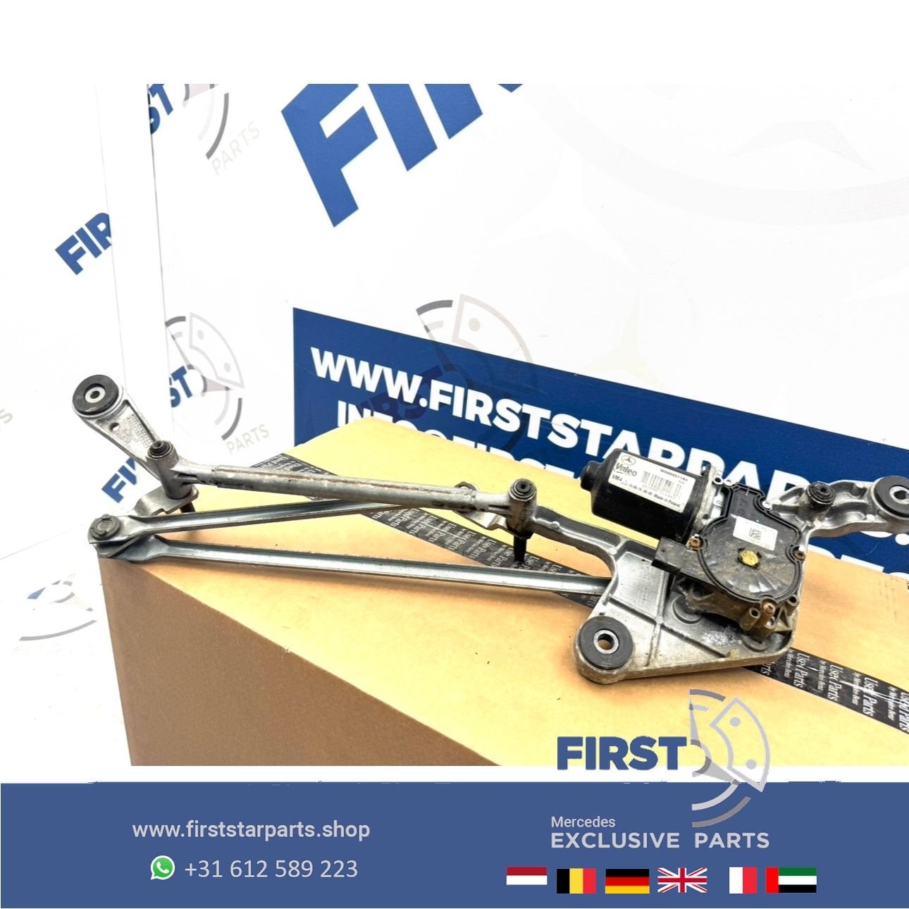 W447 Ruitenwisser + motor Mercedes V Klasse / VITO 2014-2019, Utilisé, -, -, Enlèvement ou Envoi