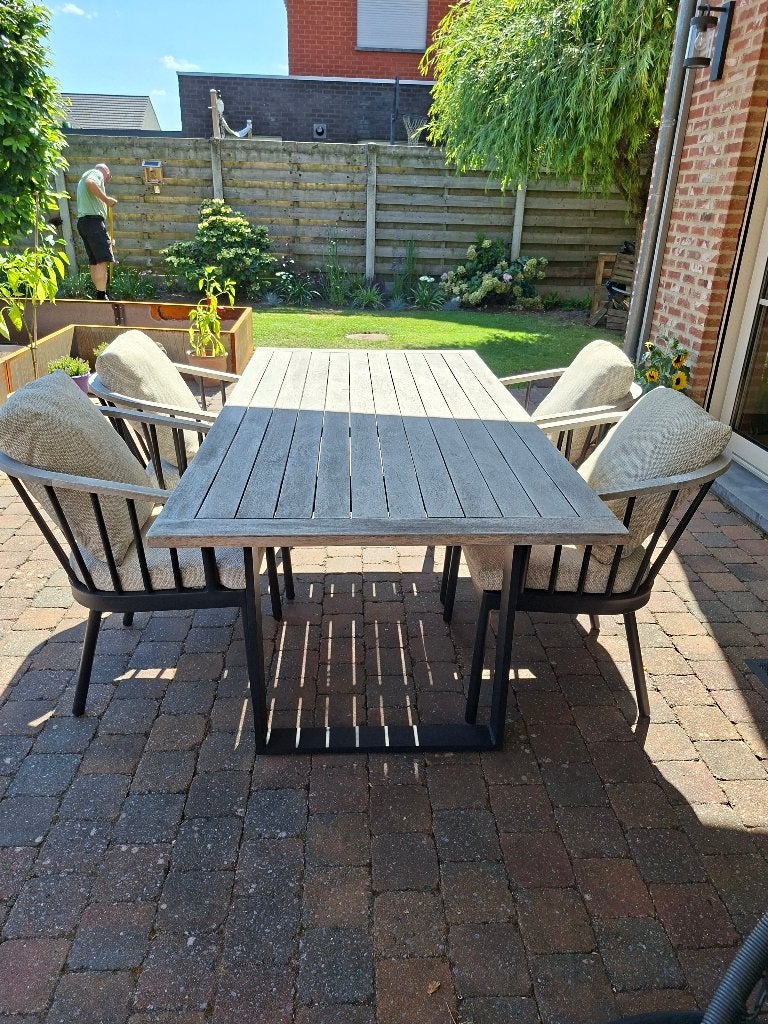 chaise de jardin, Chaise, Salons de jardin, Aluminium, Utilisé