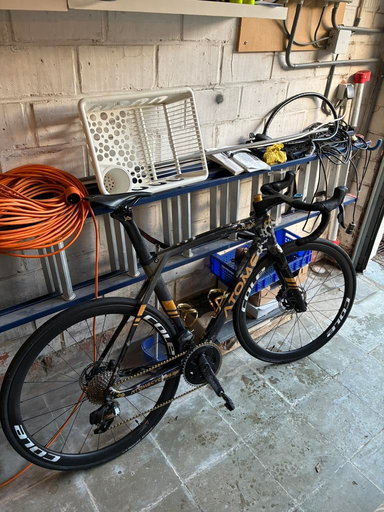 Vélo de route ATOM6 Auro SRAM Force en carbone, Fietsen en Brommers, Ophalen, 28 inch, 10 tot 15 versnellingen, Zo goed als nieuw
