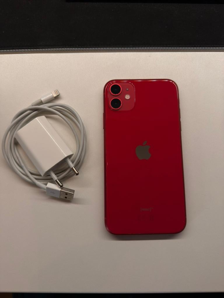 Iphone 11 128gb RED edition, Telecommunicatie, Mobiele telefoons | Apple iPhone, Ophalen of Verzenden, Zo goed als nieuw, IPhone 11