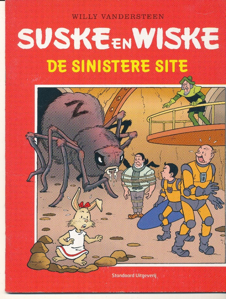 Suske en Wiske 2005 - De sinistere site, Enlèvement ou Envoi, Willy Vandersteen, Une BD, Utilisé