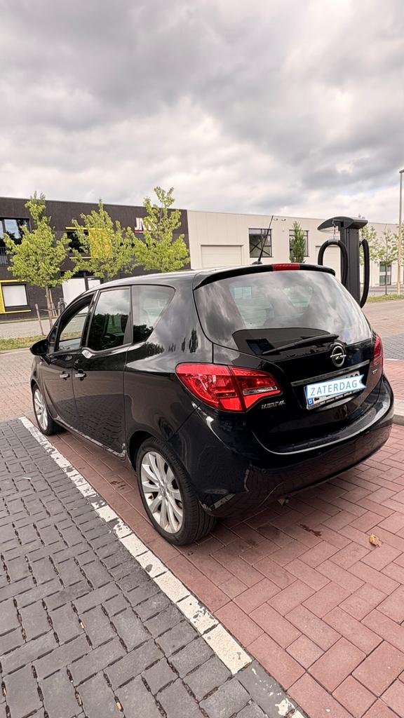 Opel meriva, Auto's, Euro 5, Elektrische ramen, Leder en Stof, Zwart