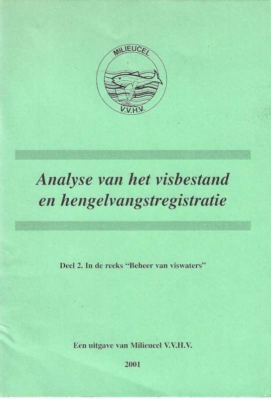 Boekje Beheer van viswaters Analyse van het visbestand, Nieuw, Ophalen of Verzenden, VVHV, Overige onderwerpen