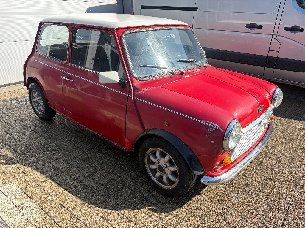 Rover Mini 1275cc Cooper, Autos, Oldtimers & Ancêtres, Rouge, Achat, 46 kW, Boîte manuelle