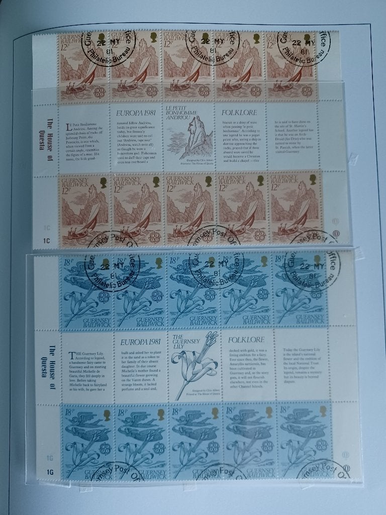 Timbres de Guernesey, Enlèvement ou Envoi, Affranchi