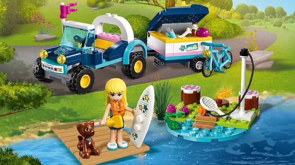 LEGO Friends 41364: Stephanie’s buggy & trailer, Lego, Friends, Ophalen of Verzenden, Complete set