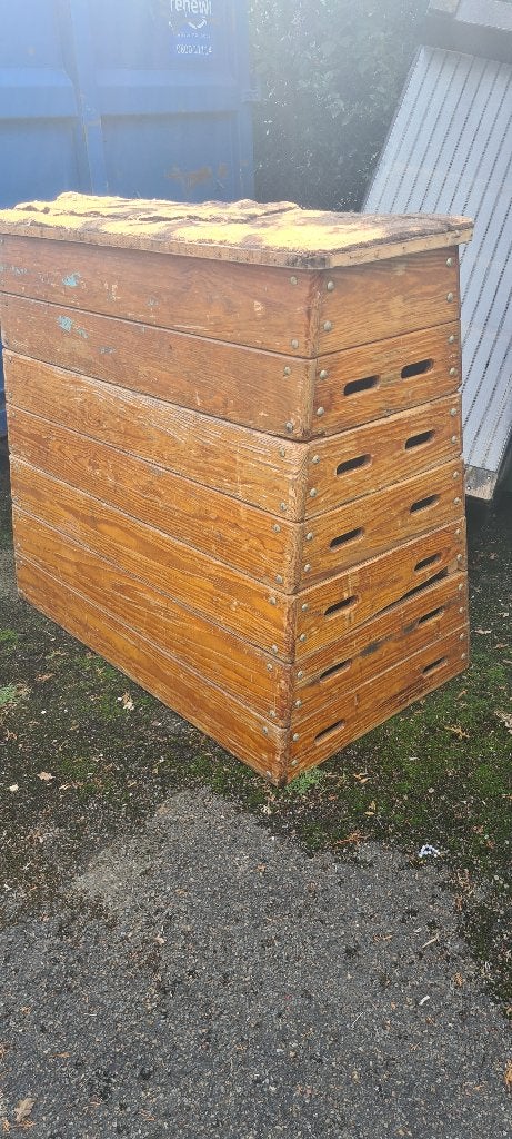 Ancien plinth en bois de gymnastique, Enlèvement, Maison et Meubles