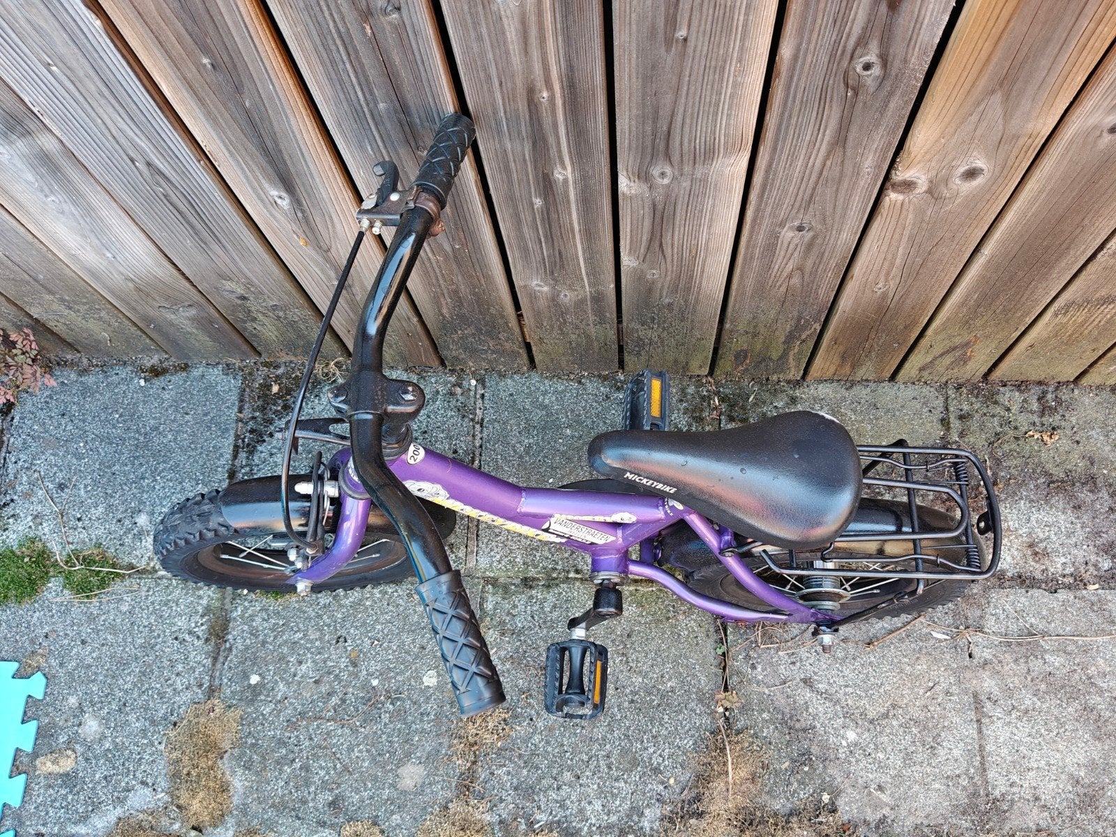 Kinderfiets 12,5 inch, Ophalen