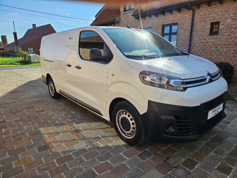 Citroen Jumpy 2.0HDI 145PK MAXI L3 AIRCO CRUISE 14463 EX BTW, Auto's, Voorwielaandrijving, Dealer onderhouden, Used 1. Bestelwagens met ervaring.