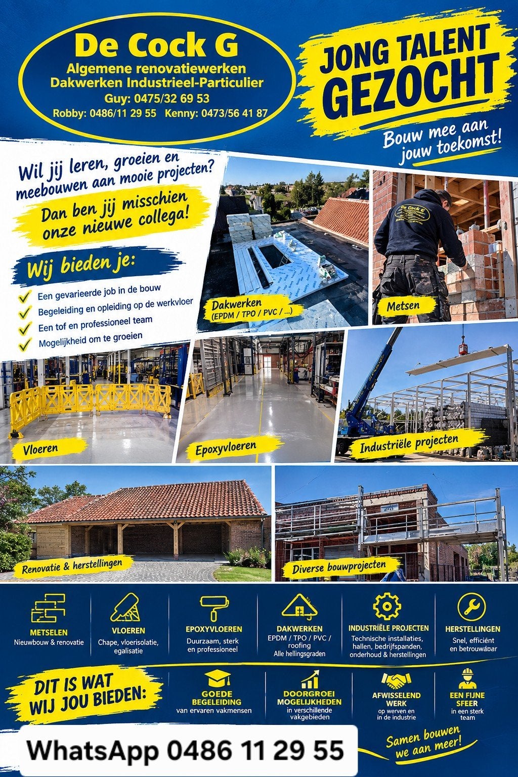 bouwvakkers  gezocht, Enlèvement