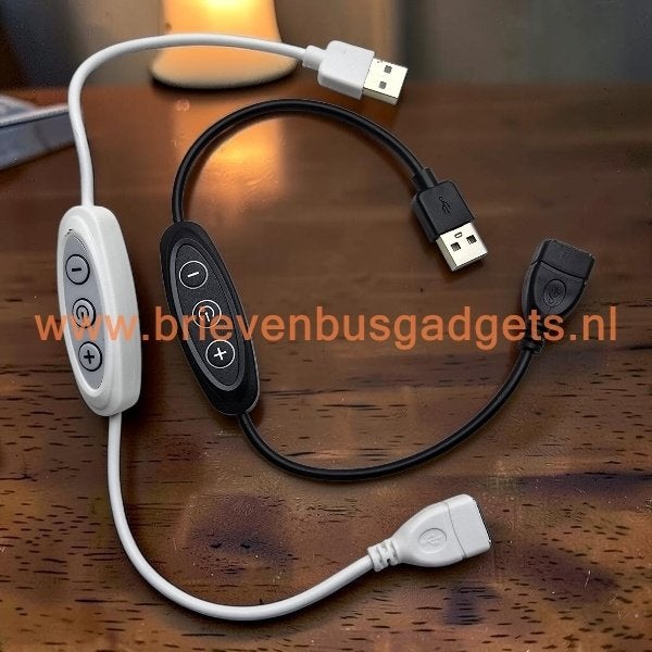 USB-dimmer met schakelaar, Maison & Meubles, Lampes | Lampes de table, Blanc, Envoi, Neuf