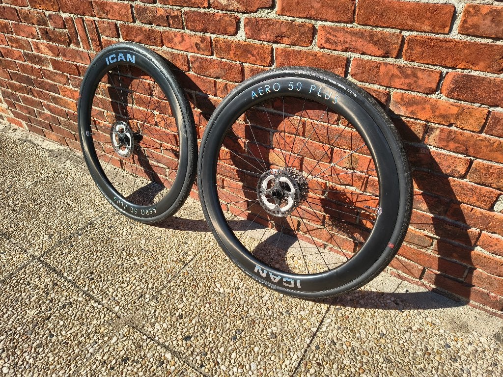fiets racewielen, Fietsen en Brommers, Fietsonderdelen, Ophalen, Zo goed als nieuw, Racefiets, Carbon