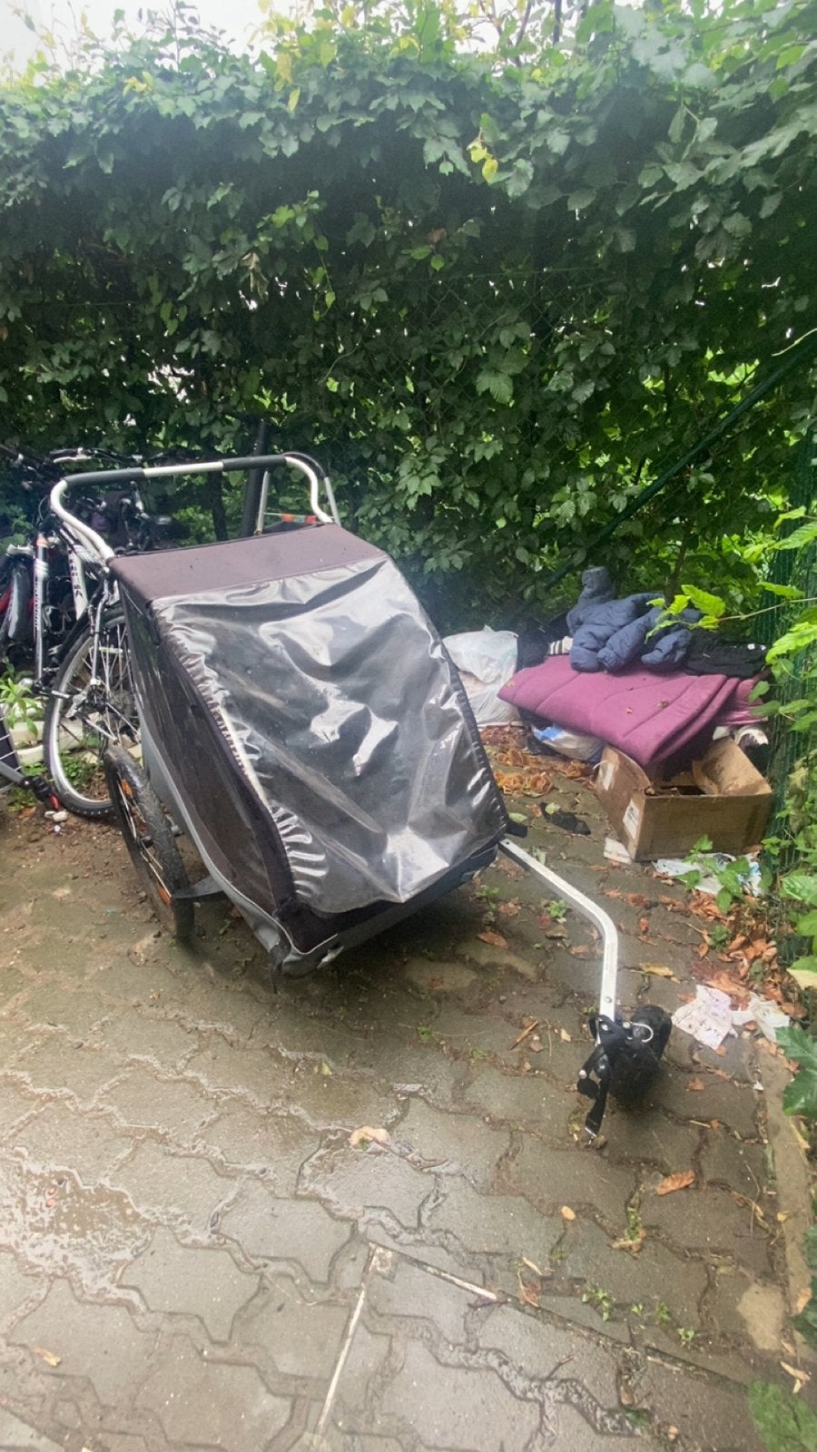 Thule Chariot remorque vélo enfant, Vélos & Vélomoteurs, Enlèvement ou Envoi, Comme neuf