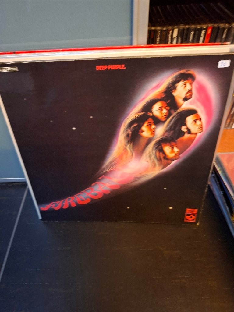 lp - deep purple - fireball - bak 5, Enlèvement ou Envoi, Pochette photo, Utilisé, Hard rock