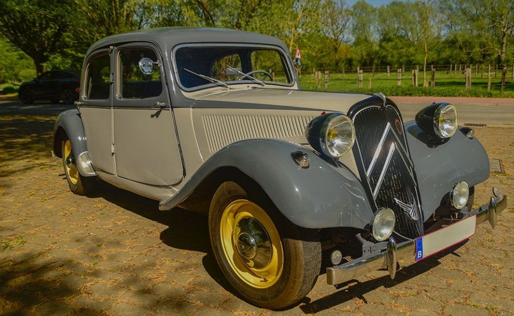 Citroën Traction Avant Légère 1956, Auto's, Oldtimers, Voorwielaandrijving, Stof, Citroën, Particulier