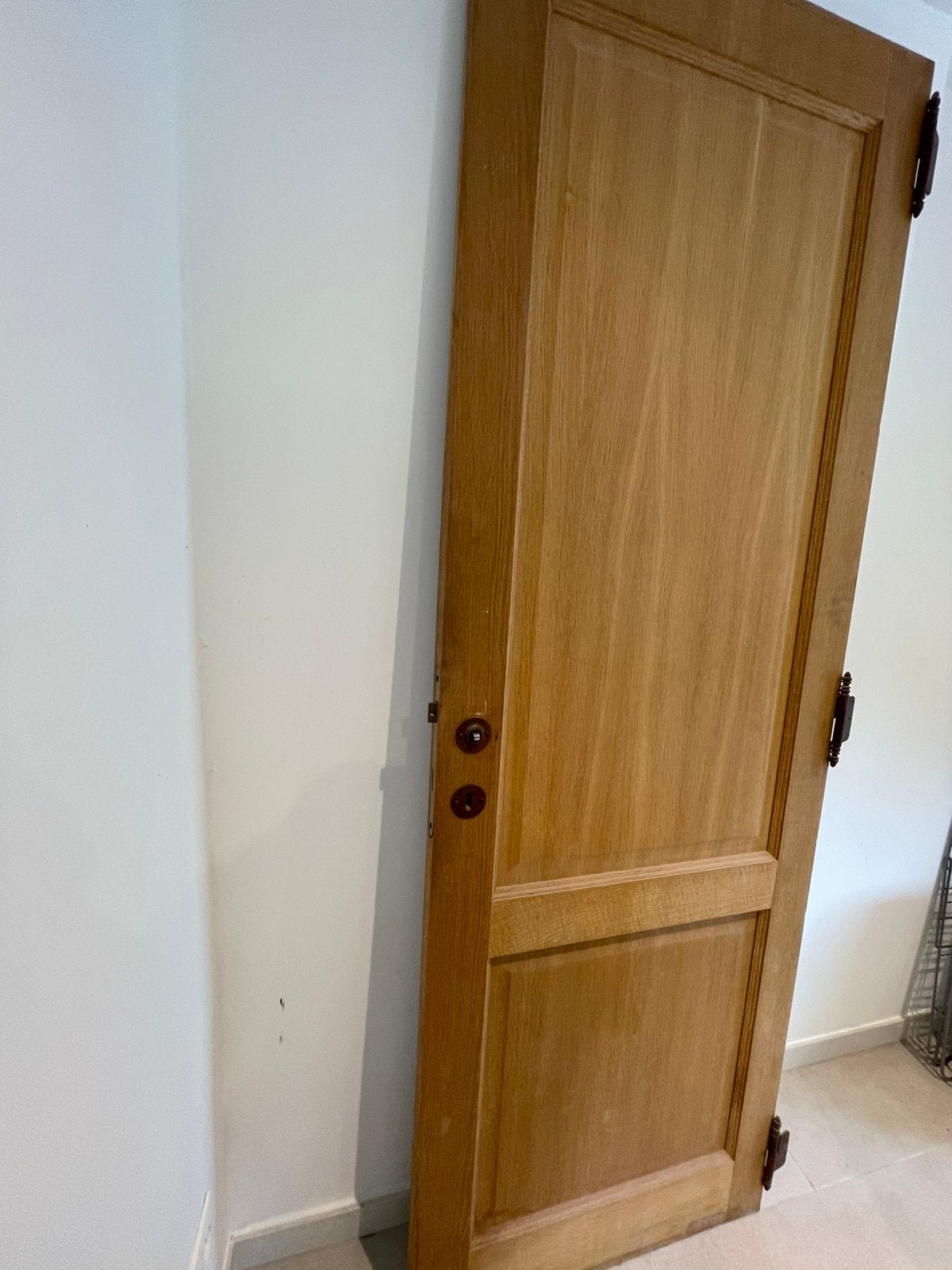 Porte chêne massif 2mx0,7m, Enlèvement ou Envoi, Comme neuf