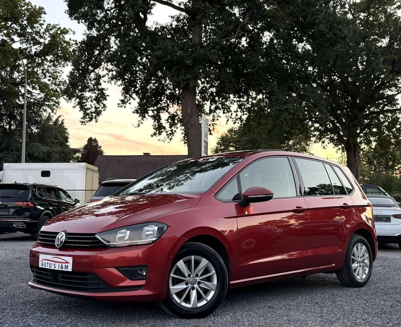Volkswagen Golf Sportsvan 1.6 TDi 2015 Pano Navi Airco ACC F, Auto's, Volkswagen, Stof, Gebruikt, Euro 6, 4 cilinders