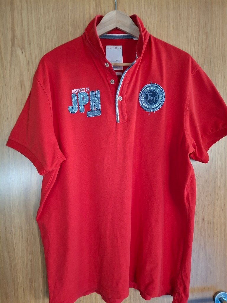Polo rouge Esprit taille française XXL, Rouge, Enlèvement ou Envoi, ESPRIT, Autres tailles