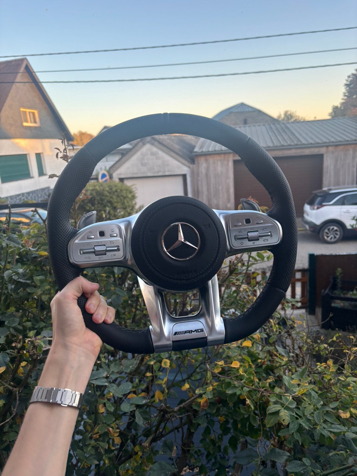 ️ Volant Mercedes – Style AMG 809, Autos : Pièces & Accessoires, Enlèvement, Mercedes-Benz