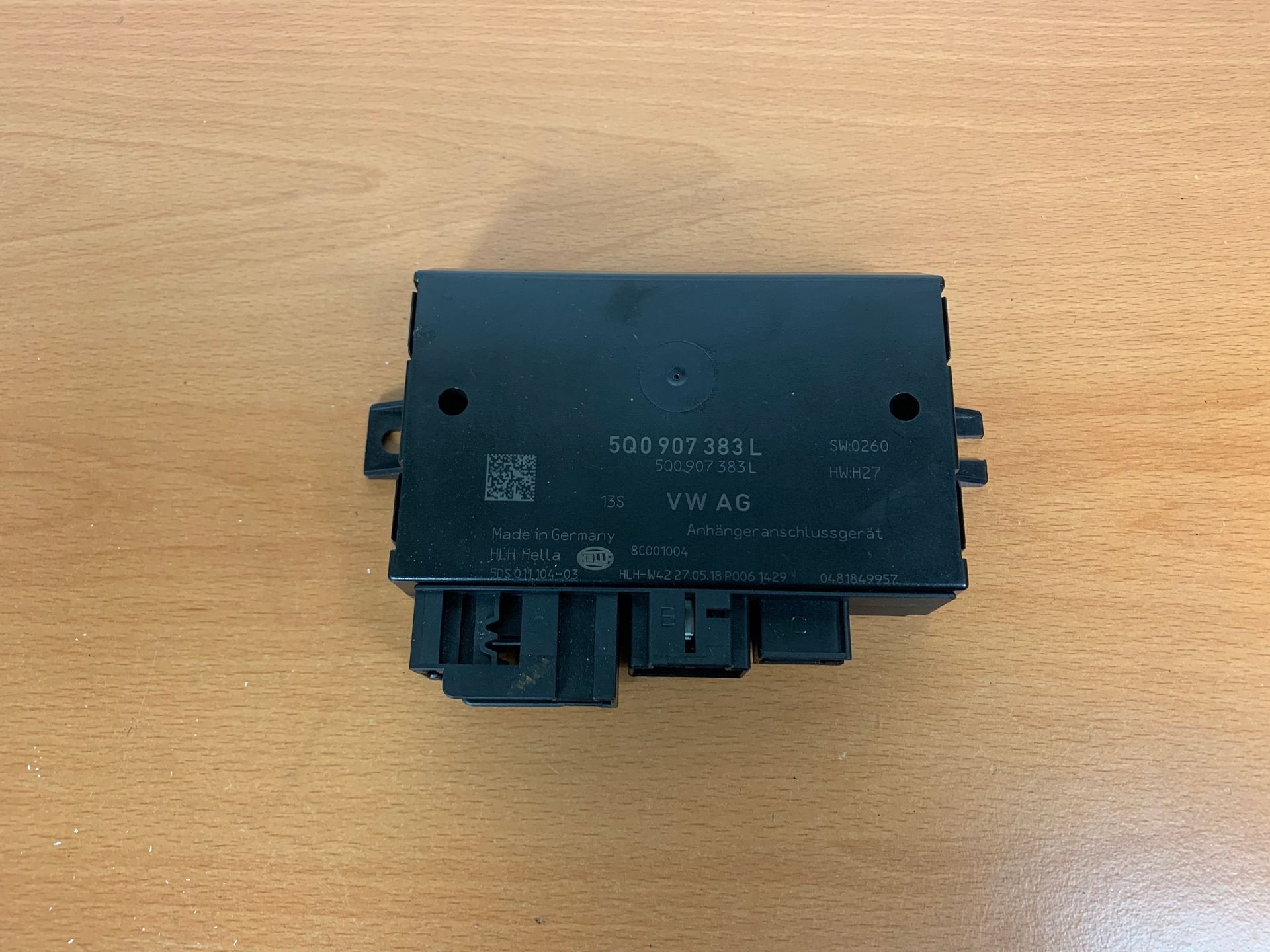 trekhaak module volkswagen polo VI 2017 - 2020 5Q0907383L, Auto-onderdelen, Gebruikt, -, Volkswagen, -
