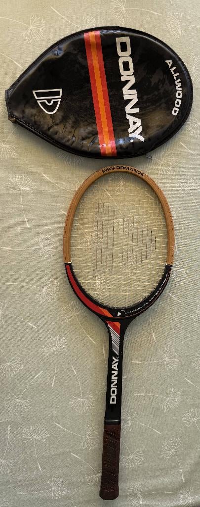 Donnay allwood tennisracket, Ophalen, Gebruikt
