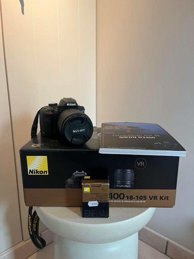 D3400 Nikon, Enlèvement ou Envoi, Comme neuf