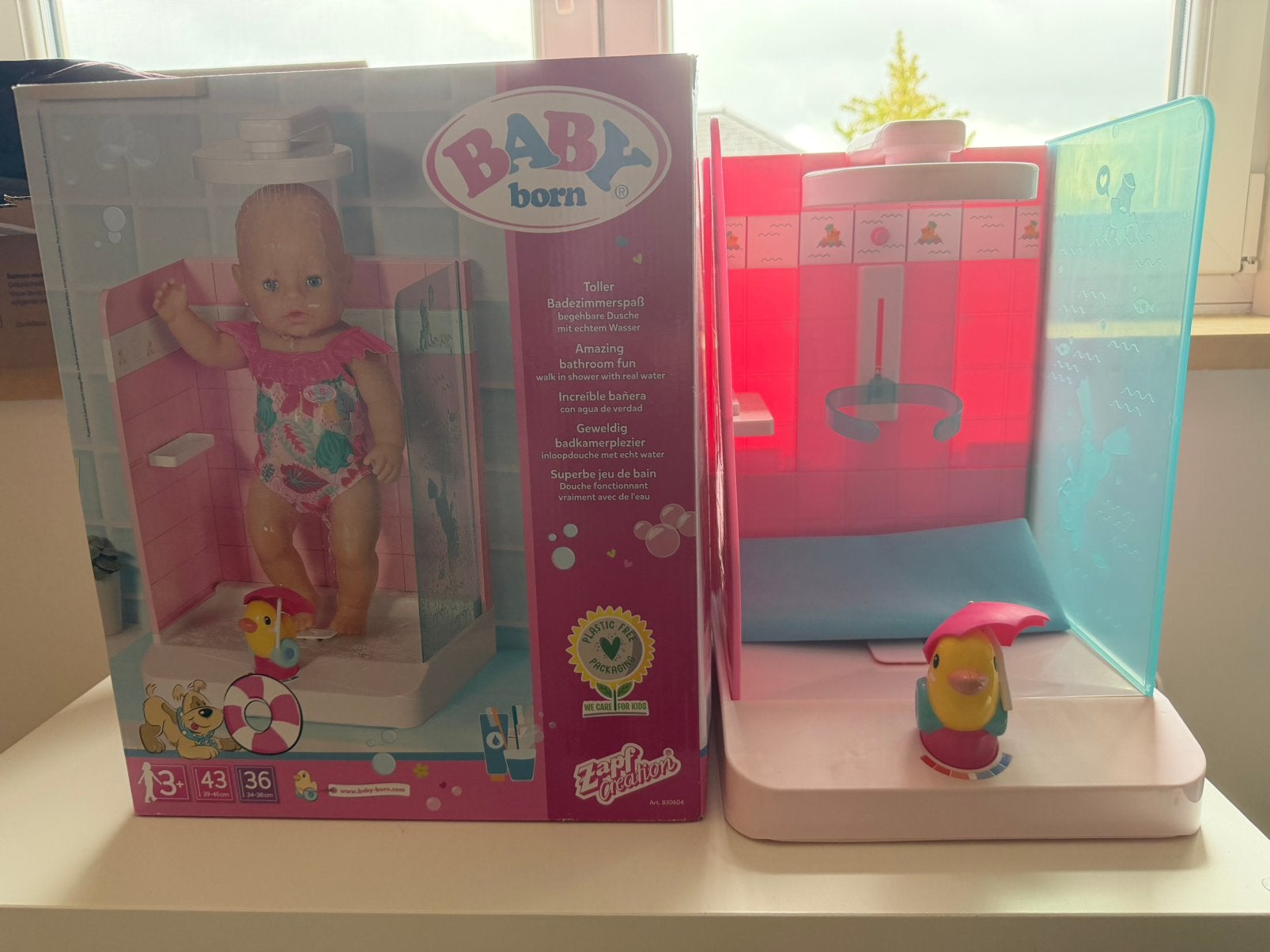 BABY born 830604 Walk-In Douche – originele doos, Kinderen en Baby's, Ophalen of Verzenden, Zo goed als nieuw, Accessoires