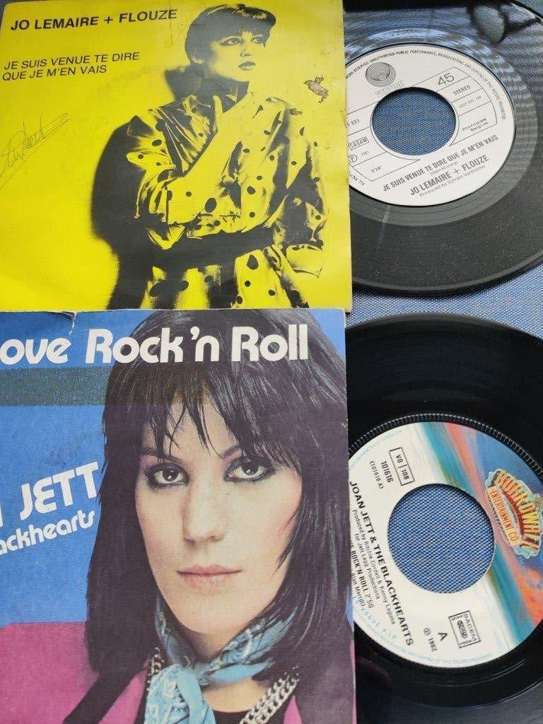 Jo lemaire+flouze (je suis venue) + joan jett (i love rock'n, Ophalen of Verzenden