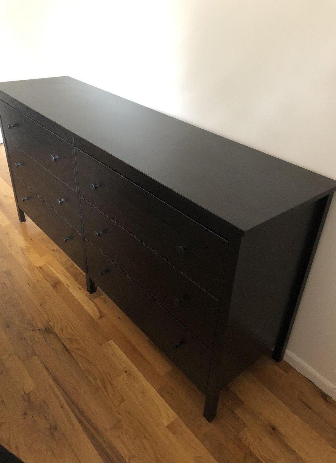 Ikea koppang zwart dressoir met 6 laden, Ophalen