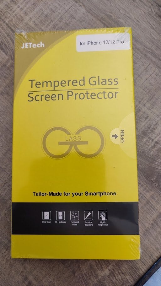 Glass Screen Protector – iPhone 12 / 12 Pro – Nieuw, Telecommunicatie, Mobiele telefoons | Apple iPhone, Ophalen of Verzenden