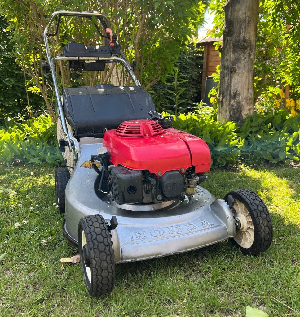 Honda grasmachine te koop., Tuin en Terras, Ophalen, Cirkelmaaier, Honda., Elektrische starter