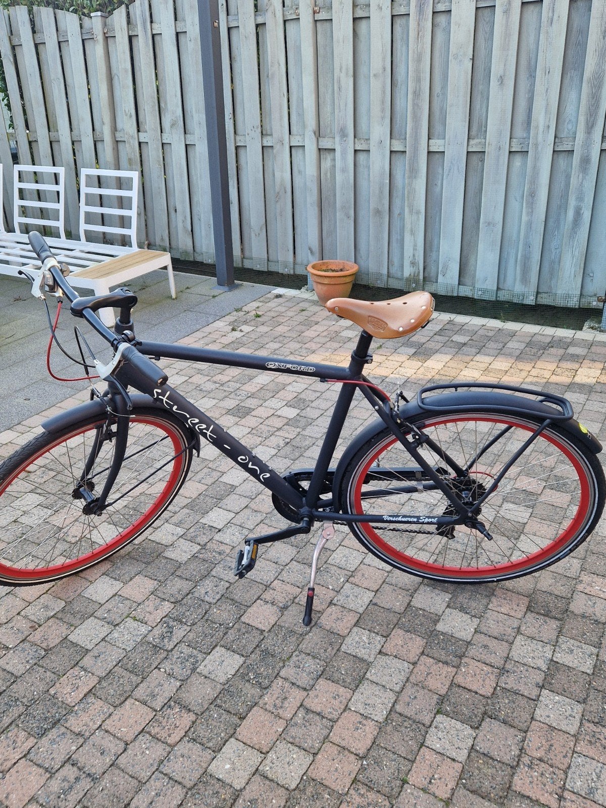 retro fiets oxford., Ophalen, Velgrem, Versnellingen, Zo goed als nieuw