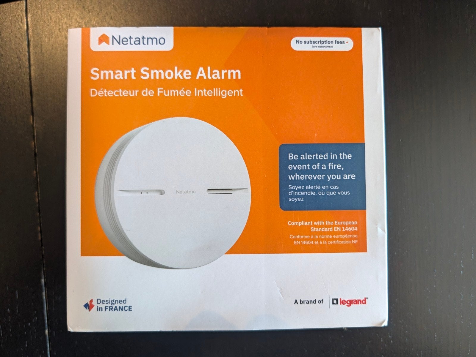Détecteur de fumée intelligent Netatmo, nouvel emballage non, Bricolage & Construction, Enlèvement ou Envoi, Détecteur, Capteur ou Alarme