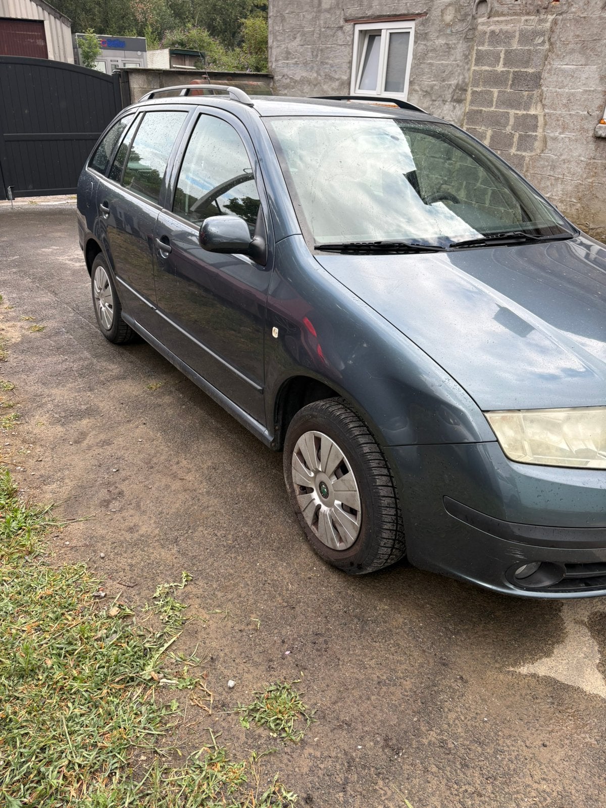 Skoda fabia 1.4tdi diesel pret à immatriculer avec carpass, Autos, Argent ou Gris, Achat, Noir, 5 portes