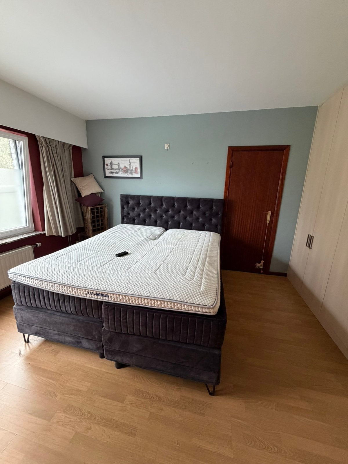 Boxspring bed, Enlèvement, Utilisé, 180 cm, 200 cm